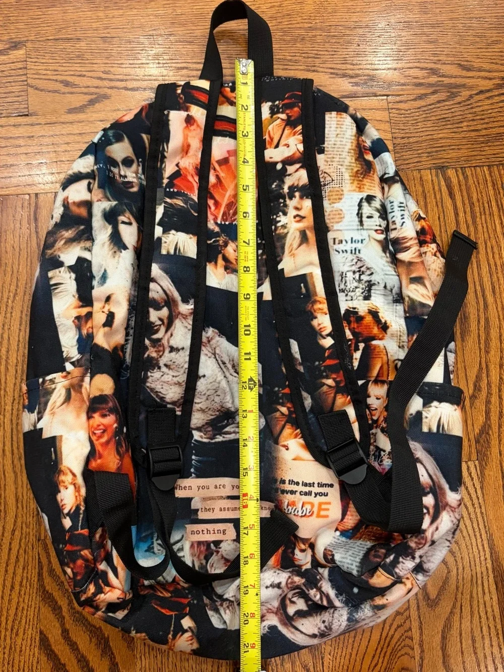 Taylor Swift Collage Backpack Images of Taylor Swift